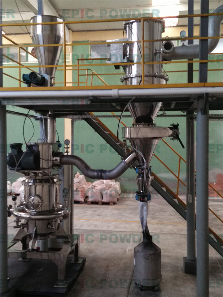 生產(chǎn)型圓盤式氣流粉碎機