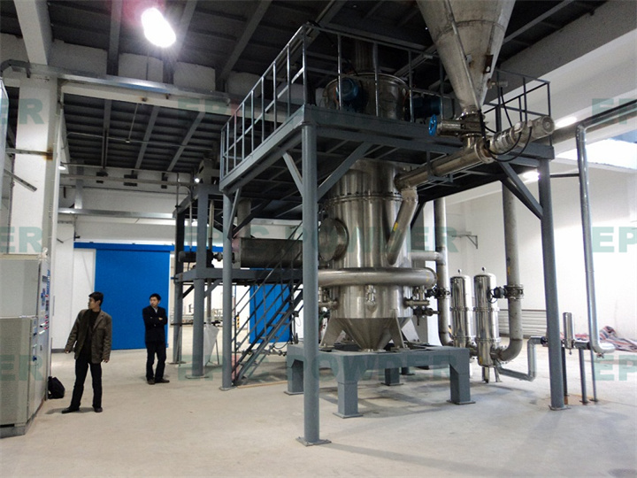 小產量流化床氣流粉碎機