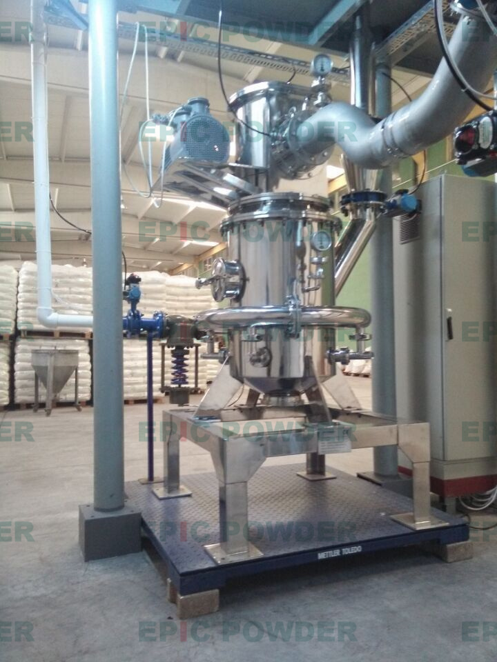 實驗型流化床氣流粉碎機