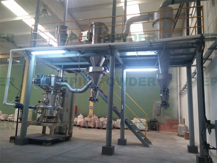 實(shí)驗(yàn)型對(duì)噴式氣流粉碎機(jī)