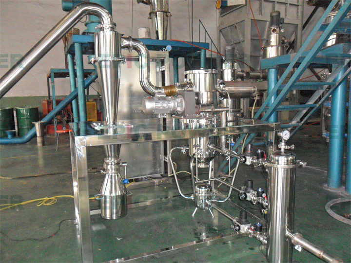 實驗型氣流粉碎機