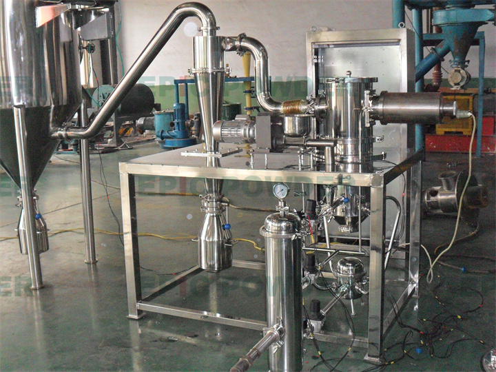 量產(chǎn)型流化床氣流粉碎機