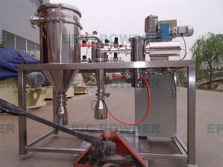 實驗型扁平式氣流粉碎機