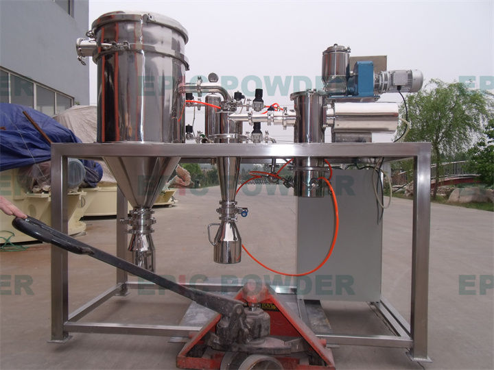 小產(chǎn)量氣流磨粉機