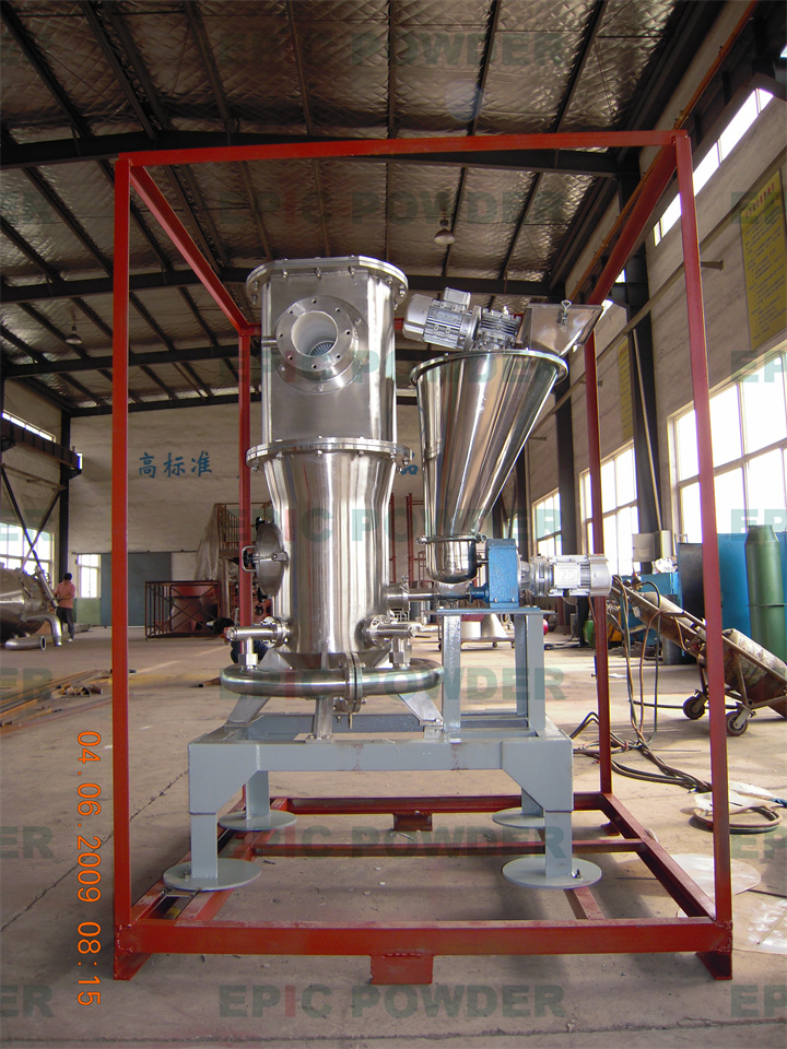 實驗型流化床氣流粉碎機